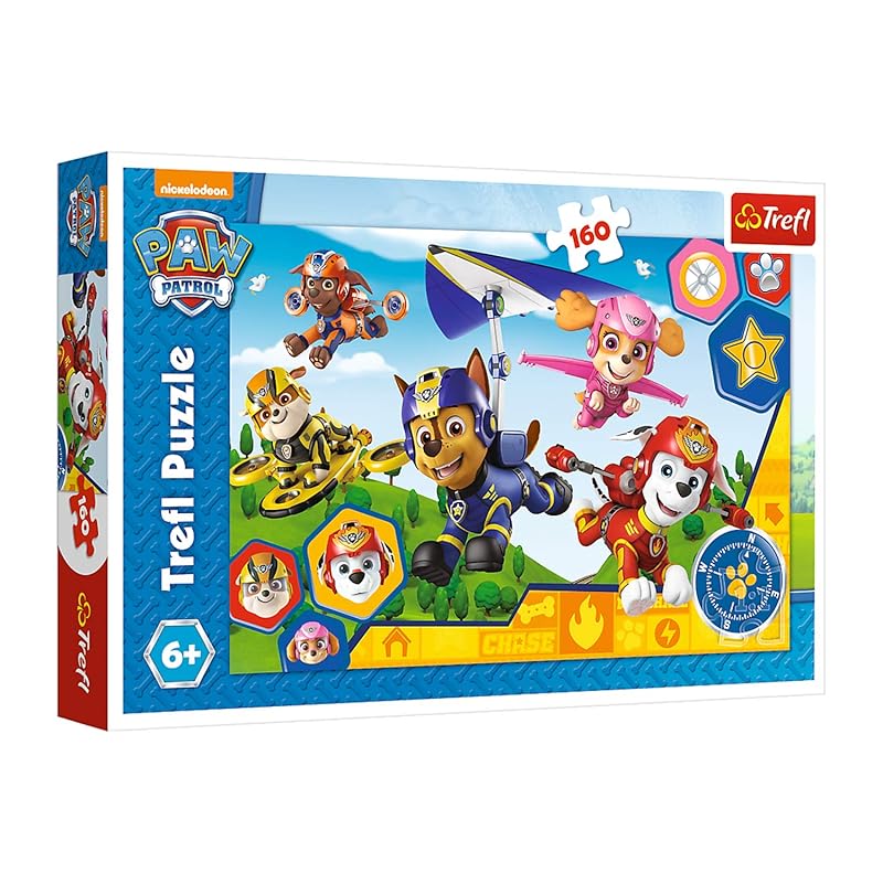 PAW Patrol 160 Teile Puzzle, für Kinder ab 6 Jahren