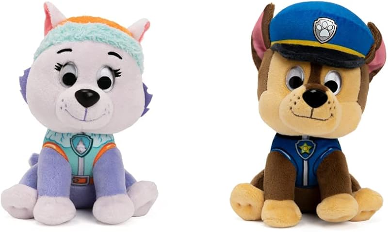 GUND PAW Patrol Everest Plüschtier, 15 cm - hochwertiges Kuscheltier für Fans der beliebten TV-Serie, ab 1 Jahr empfohlen