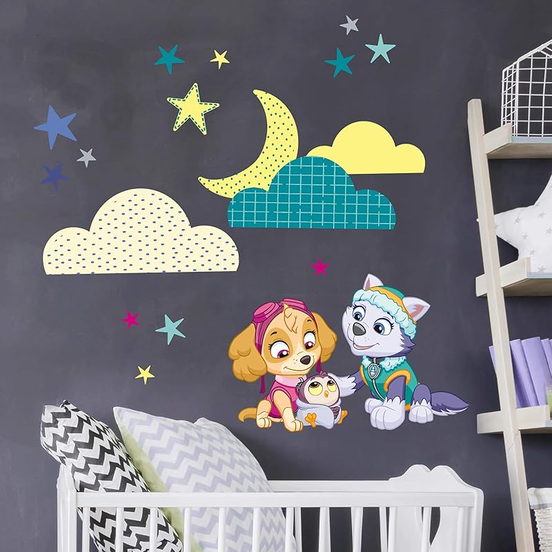 Bilderwelten Wandtattoo - PAW Patrol - Schlafenszeit, Größe:30cm x 45cm