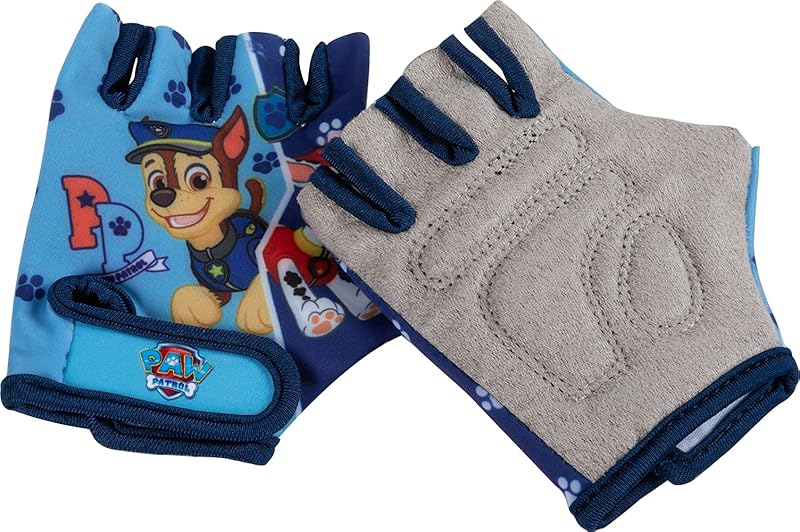 PAW Patrol Fingerlose Fahrradhandschuhe, blau, Einheitsgröße