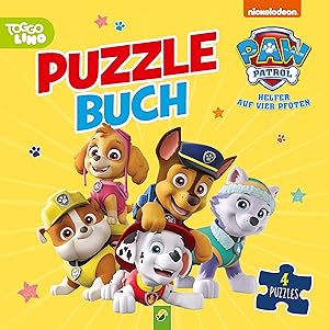PAW Patrol Puzzlebuch | Mit 4 Puzzles à 12 Teilen: Toller Puzzlespaß für Kinder ab 3 Jahren